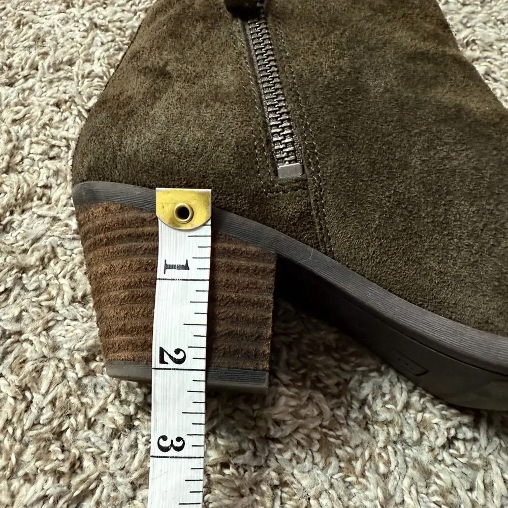 Frye Chocolate Brown Ankle Boots
